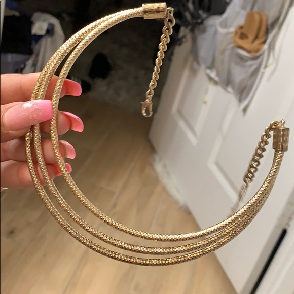 Charlotte Russe Jewelry - Gold choker necklace